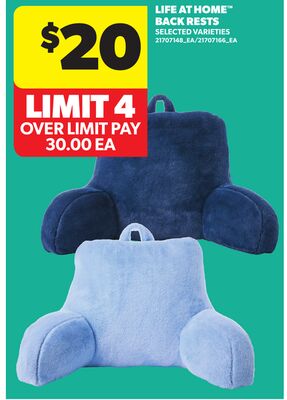 LIFE AT HOME® BACK RESTS