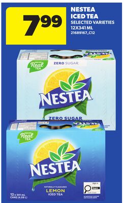 NESTEA ICED TEA, 12X341 ML