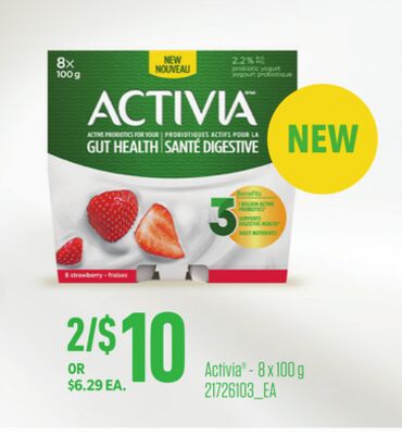 ACTIVIA® - 8 X 100 G