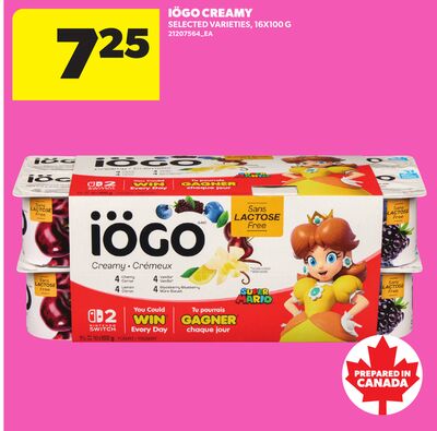 IÖGO CREAMY, 16X100 G