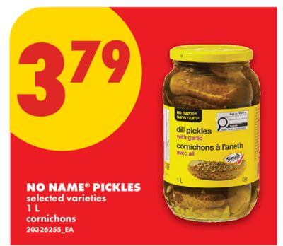 NO NAME® PICKLES, 1 L