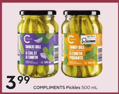 COMPLIMENTS Pickles