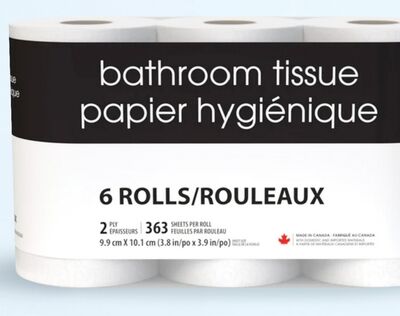 Black & White bathroom tissue