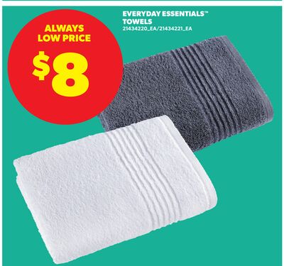 EVERYDAY ESSENTIALS™ TOWELS