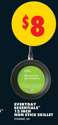 EVERYDAY ESSENTIALS™ 12 INCH NON STICK SKILLET