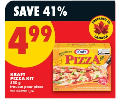 KRAFT PIZZA KIT, 850 G