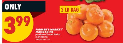 FARMER'S MARKET™ MANDARINES, 2 LB BAG