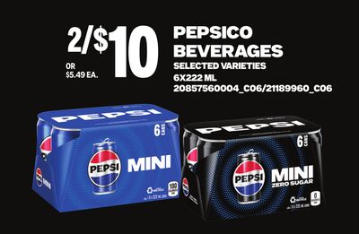 PEPSICO BEVERAGES, 6X222 ML