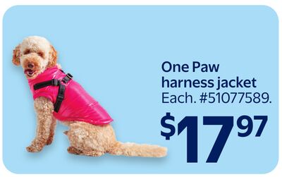 One Paw harness jacket