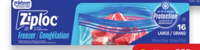 Ziploc freezer bags