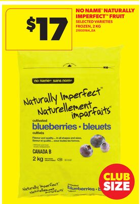 NO NAME® NATURALLY IMPERFECT™ FRUIT, 2 KG