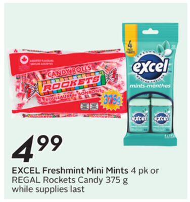 EXCEL Freshmint Mini Mints