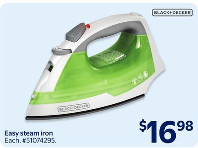 Easy steam iron