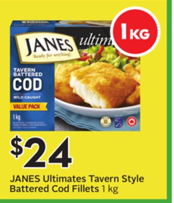 Ultimates Tavern Style Battered Cod Fillets