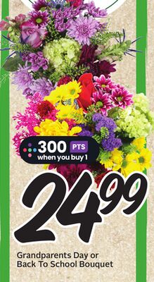 Grandparents Day or Back To School Bouquet