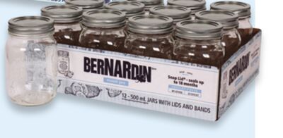 500 mL Canning jars
