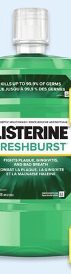 Listerine mouthwash