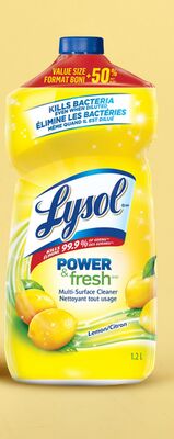 Lysol toilet bowl cleaner or multi-surface pours