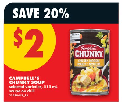 CAMPBELL'S CHUNKY SOUP, 515 ML