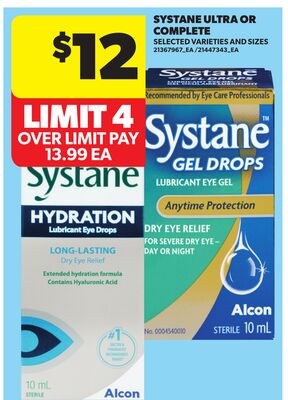 SYSTANE ULTRA OR COMPLETE