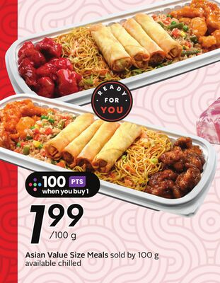 Asian Value Size Meals - mid-autumn festival