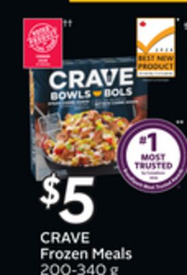 CRAVE Frozen Meals