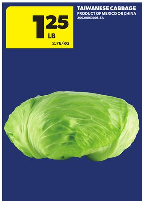 TAIWANESE CABBAGE