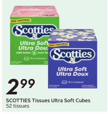 Tissues Ultra Soft Cubes
