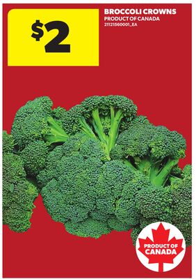 BROCCOLI CROWNS