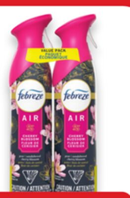 Febreze Air or bathroom air freshener 2-pack