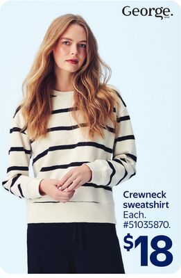 Crewneck sweatshirt