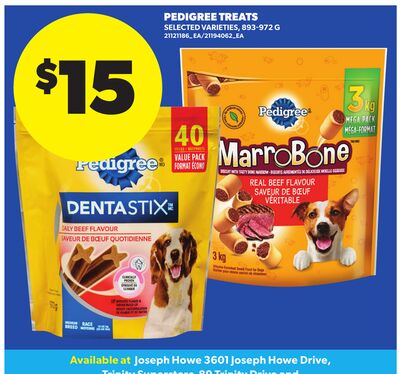 PEDIGREE TREATS, 893-972 G