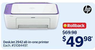 DeskJet 2942 all-in-one printer