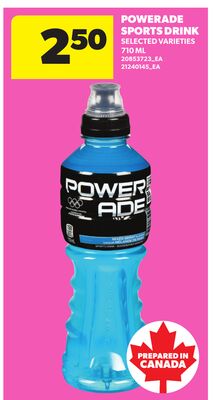 POWERADE SPORTS DRINK, 710 ML