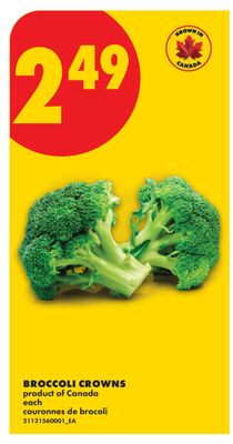 BROCCOLI CROWNS