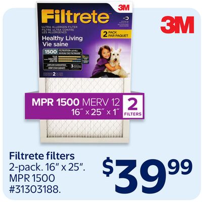 3M Filtrete filters