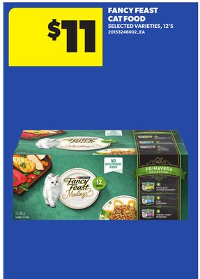 FANCY FEAST CAT FOOD, 12'S
