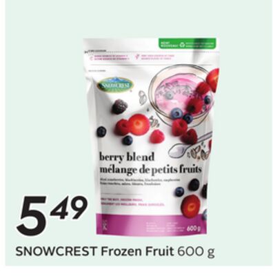 Frozen Fruit
