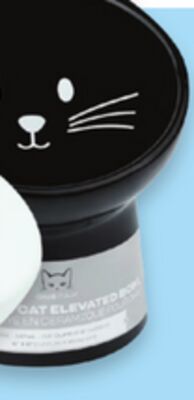 One Paw elevated cat bowl