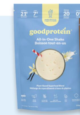 Good Protein plant-based shakes
