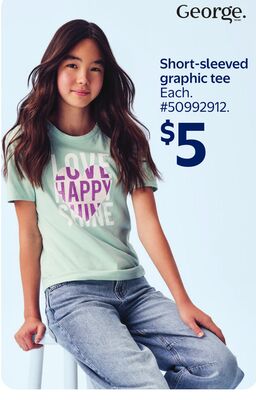 George Short-sleeved graphic tee