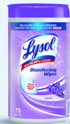 Lysol disinfecting wipes 75s