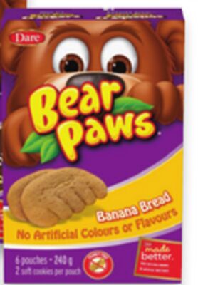 Bear Paws cookies