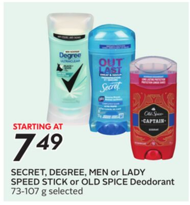 MEN or LADY Deodorant