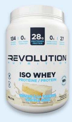 Revolution Nutrition Iso Whey protein powder
