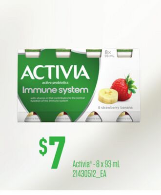 ACTIVIA®, 8 x 93 mL