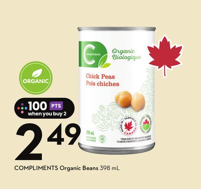 COMPLIMENTS Organic Beans