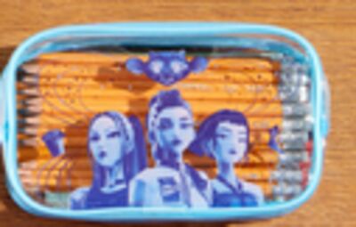 KPop Demon Hunters pencil cases, notebooks or journals