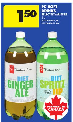 PC® SOFT DRINKS, 2 L