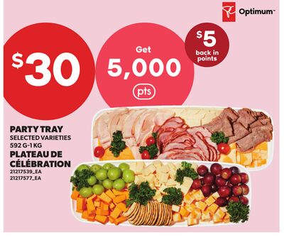 PARTY TRAY, 592 G-1 KG